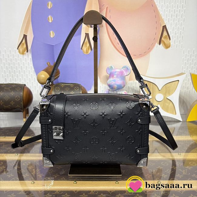 Bagsaaa LV M14572 SS25 Collection Side Trunk MM Black - 23.5cm - 1