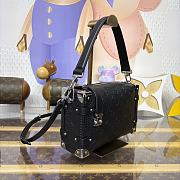 Bagsaaa LV M14572 SS25 Collection Side Trunk MM Black - 23.5cm - 3