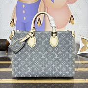 Bagsaaa LV M13189 Nautical OnTheGo MM Washed Gray - 35cm - 1