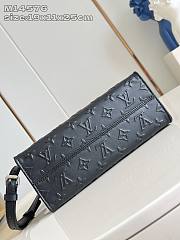 Bagsaaa LV M14576 SS25 Collection OnTheGo PM Black - 25cm - 2