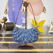 Bagsaaa LV M13571 Pochette Valley handbag Denim Blue - 21cm - 3