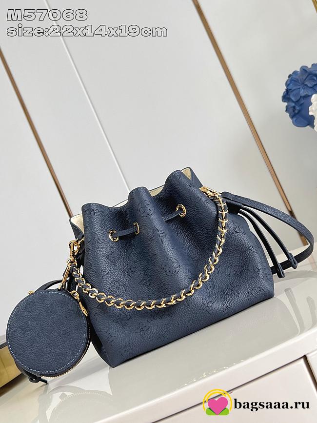 Bagsaaa LV M14315 Bella Bag Navy Blue - 22cm - 1