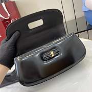 Bagsaaa Gucci Bamboo Diva medium bag 827750 black - 27cm - 5