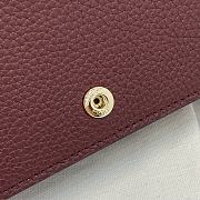 Bagsaaa Gucci GG Marmont bi-color wallet on chain 497985 red & beige - 20cm - 2