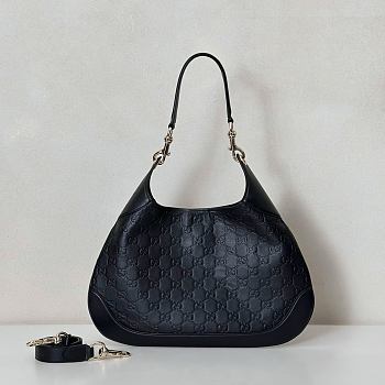 Bagsaaa Gucci B medium shoulder bag 834981 black - 42cm