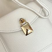 Bagsaaa Loro Piana Extra Drawstring backpack L27 white - 27cm - 2