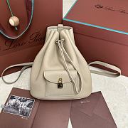 Bagsaaa Loro Piana Extra Drawstring backpack L27 beige - 27cm - 1
