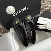 Bagsaaa Chanel Ballerina Flats Black - 3