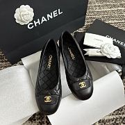 Bagsaaa Chanel Ballerina Flats Black - 2