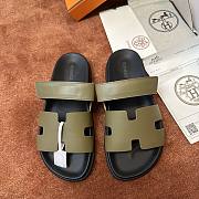 Bagsaaa Hermes Chypre sandal olive green - 1