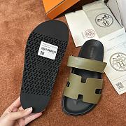 Bagsaaa Hermes Chypre sandal olive green - 4