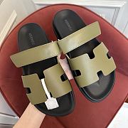Bagsaaa Hermes Chypre sandal olive green - 2