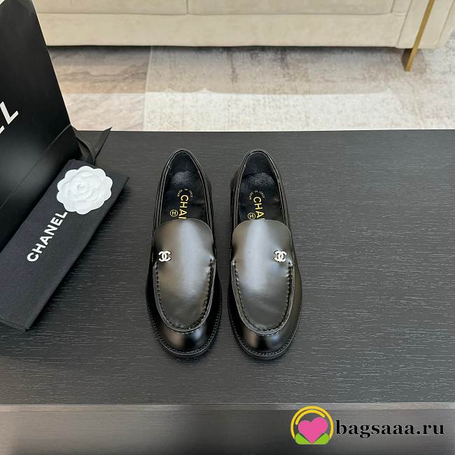 Bagsaaa Chanel Moccasins G45615 Black - 1