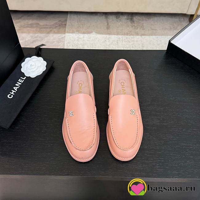 Bagsaaa Chanel Moccasins G45615 Pink - 1