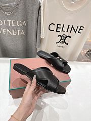 Bagsaaa Loro Piana Vera Sandal Black - 4