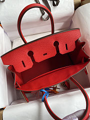 Bagsaaa Hermes Birkin 30 Togo Leather Red - 3
