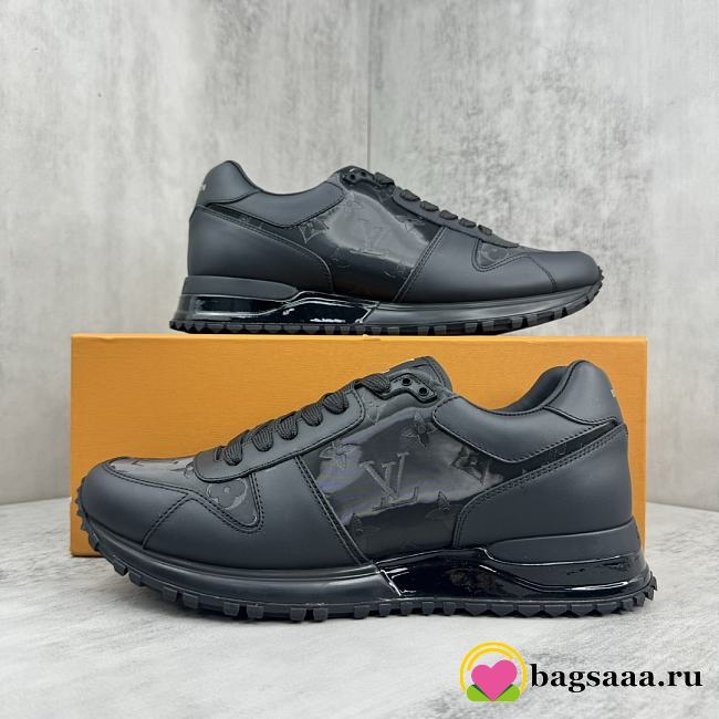Bagsaaa LV Run Away Sneakers Black - 1