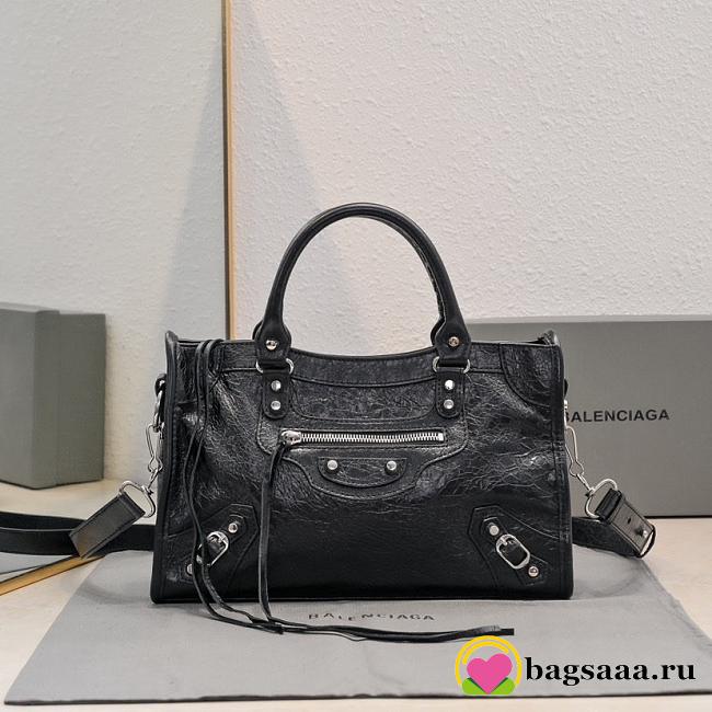 Bagsaaa Balenciaga Le City Small Bag in black - 30x20x11cm - 1