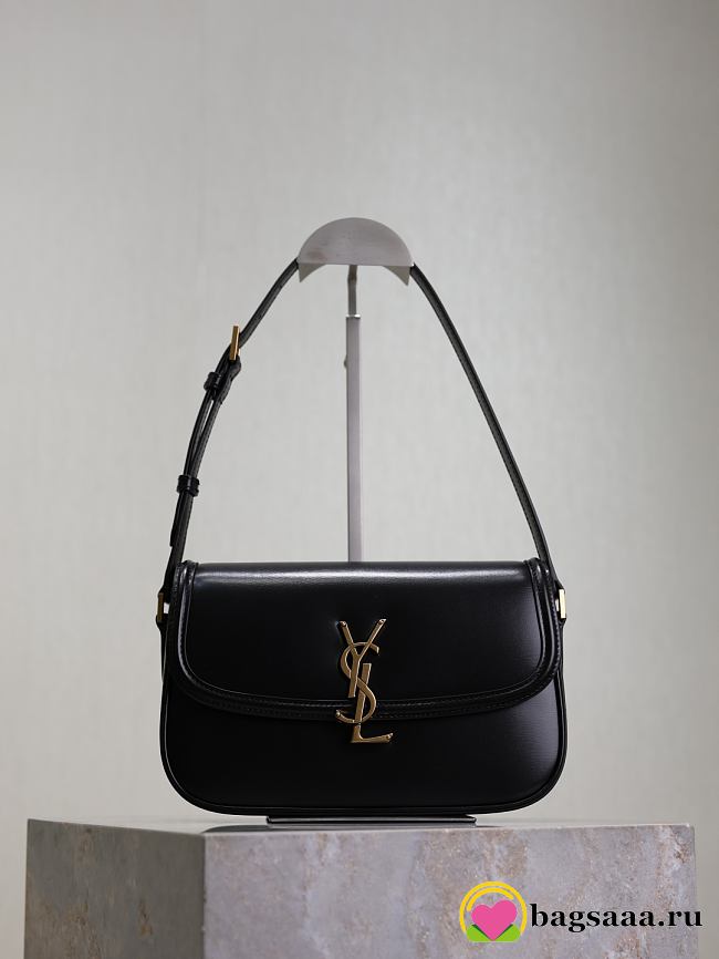 Bagsaaa YSL solferino medium in box saint laurent 832330 black - 24.5cm - 1