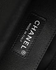 Bagsaaa Chanel Boy Black Caviar & Silver Hardware - 25cm - 2