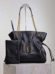 Bagsaaa YSL jamie shopping small in lambskin 833948 black - 29cm - 1