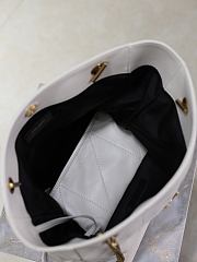 Bagsaaa YSL jamie shopping small in lambskin 833948 white - 29cm - 4