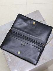 Bagsaaa YSL calypso mini bag in lambskin 801712 black - 24cm - 2