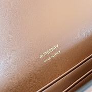 Bagsaaa Burberry Mini leather-trimmed canvas shoulder bag - 20cm - 2