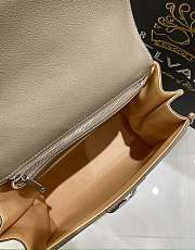 Bagsaaa Delvaux Brillant PM Surpiqué Gray - 24cm - 3