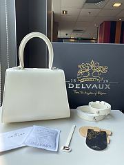 Bagsaaa Delvaux Brillant Mini White - 20cm - 2