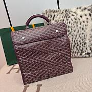 Bagsaaa Goyard Saint Léger Backpack Burgundy - 37cm - 1