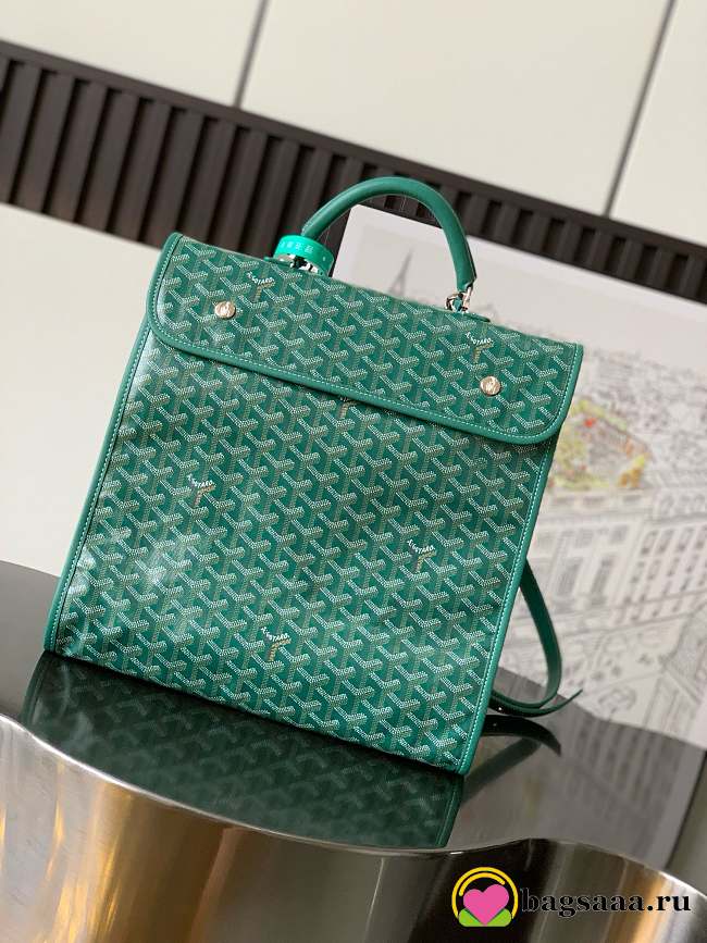Bagsaaa Goyard Saint Léger Backpack Green - 37cm - 1