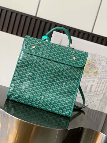 Bagsaaa Goyard Saint Léger Backpack Green - 37cm