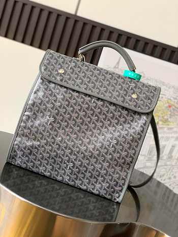 Bagsaaa Goyard Saint Léger Backpack Gray - 37cm
