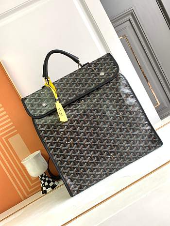 Bagsaaa Goyard Saint Léger Backpack Black - 37cm