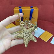Bagsaaa LV M02622 Starfish Key Holder and Bag Charm - 2