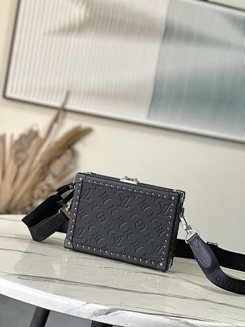 Bagsaaa LV M12876 Clutch Box Black - 24cm