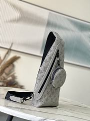Bagsaaa LV M14916 Duo Slingbag Gray - 42cm - 4