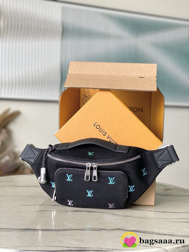 Bagsaaa LV M13961 Rush Bumbag Gradient Blue - 30cm - 1