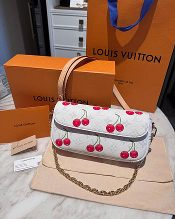 Bagsaaa LV M14239 Wallet on chain Ivy Cherry - 23.5cm