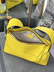 Bagsaaa Loewe Puzzle Hobo leather handbag yellow - 29cm - 2