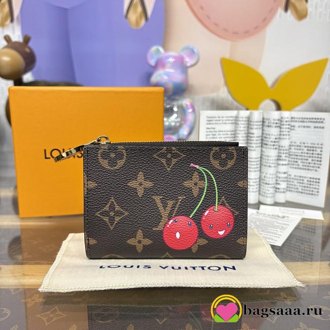 Bagsaaa M13420 LV x TM Lisa Wallet cherry - 11.5cm - 1