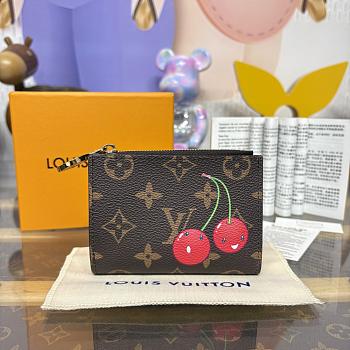 Bagsaaa M13420 LV x TM Lisa Wallet cherry - 11.5cm