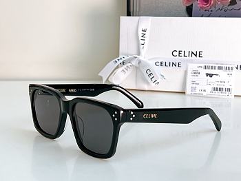 Bagsaaa Celine Black Frame 45 Sunglasses in Acetate