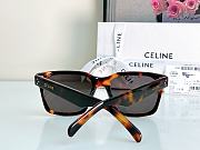 Bagsaaa Celine Black Frame 45 Sunglasses in Acetate Caramel - 2