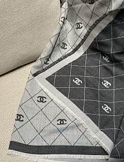 Bagsaaa Chanel Scarf Gray - 140cm - 3
