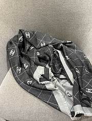 Bagsaaa Chanel Scarf Gray - 140cm - 2