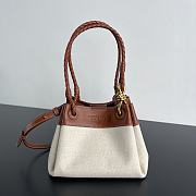Bagsaaa Bottega Veneta Small Parachute 826220 Natural/Lightwood - 20cm - 1