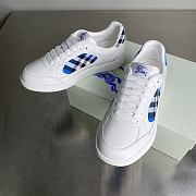 Bagsaaa Burberry Leather and Check Terrace Sneakers​ Blue - 4