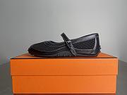 Bagsaaa Hermes Kichu ballet flat black - 1